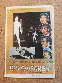 Cinema: FOLLETO DE MANO DE LA PELICULA LOS CALIFANTES